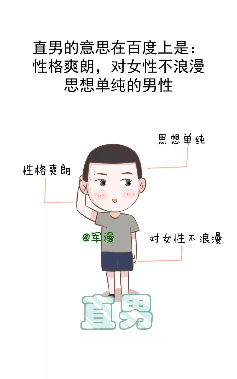 【军漫】为什么要和“直男”谈恋爱，姑娘们知道吗？