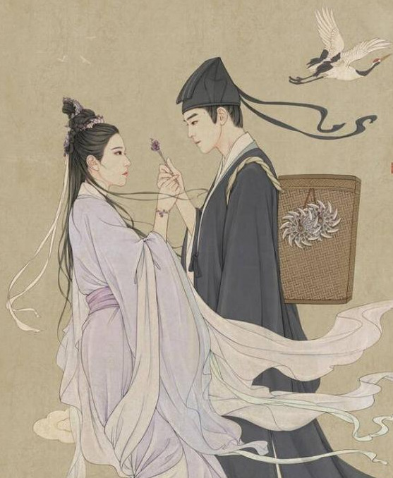 李益霍小玉插画