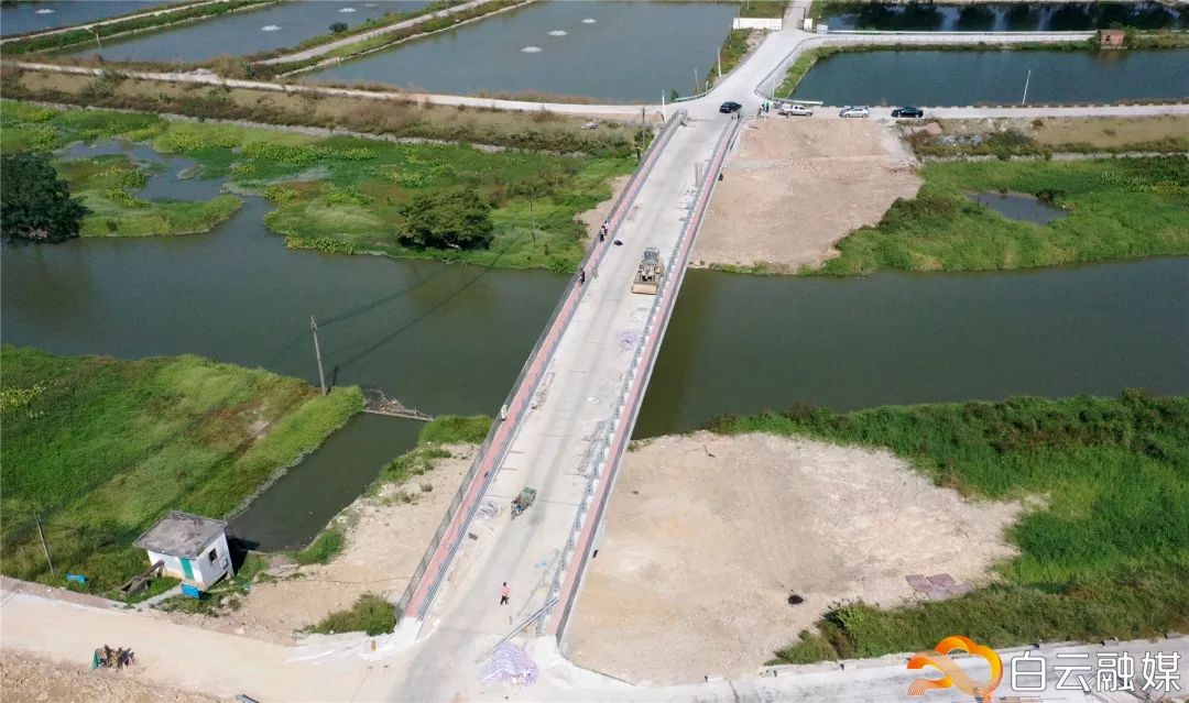 井岗大桥是连同江高地区和花都的主干道路通桥通将让江高镇神山片区和