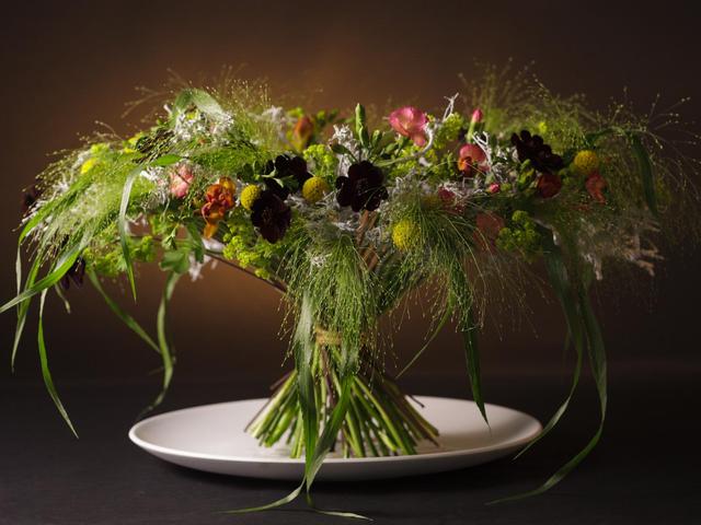 isunflower花艺学院:花艺师入门,现代花束造型全面介绍