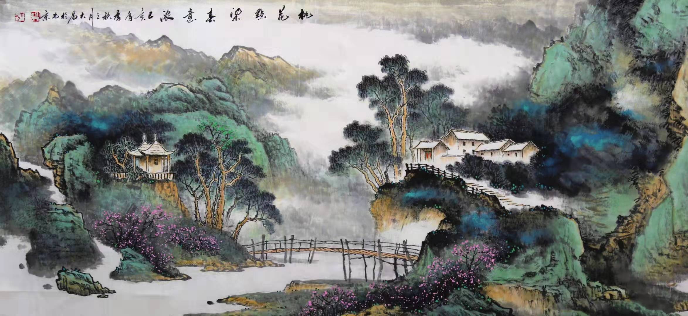 王大為,中國美協理事,師承著名山水大師李可染,梁樹年,孫其峰門下,臨