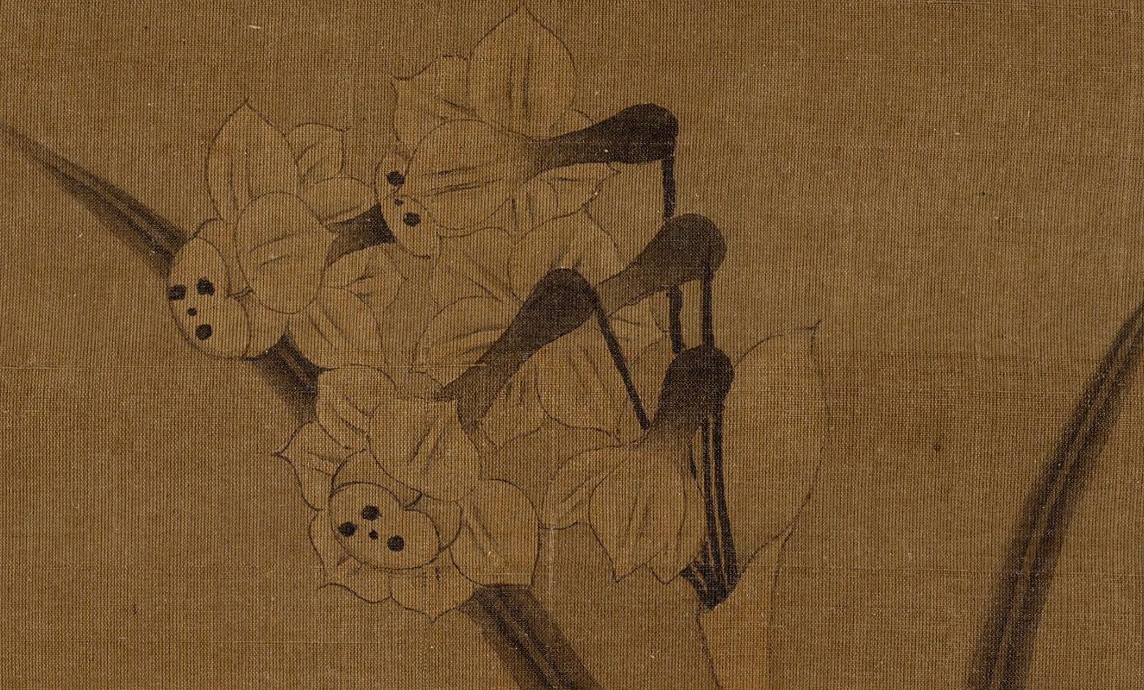 韵律优美,意境幽远,在宋画中体现"自然与艺术取得完美的平衡"