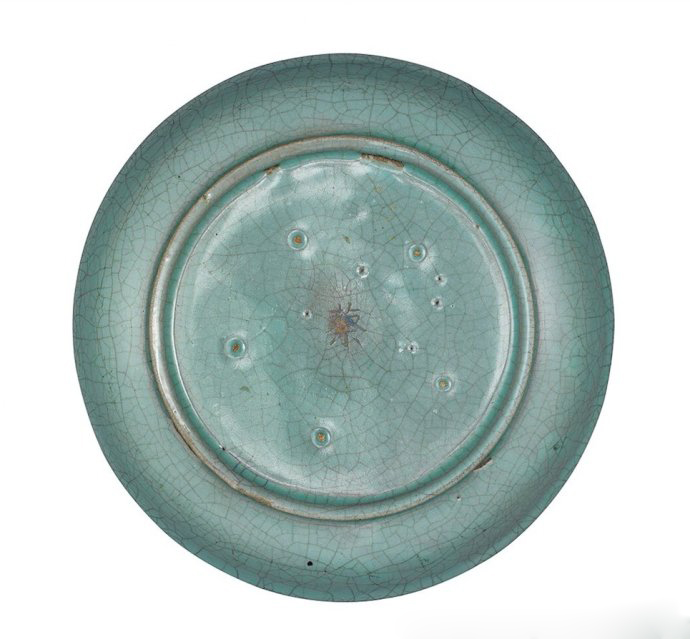 《北宋汝窑图鉴》之天青釉盘,收藏鉴定汝窑,从此不再被骗!