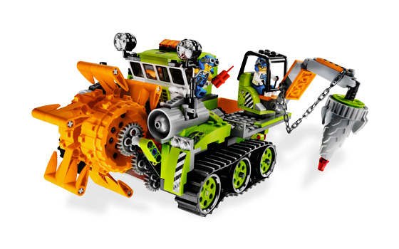 昙花一现的乐高挖矿主题:盘点乐高地心探险系列