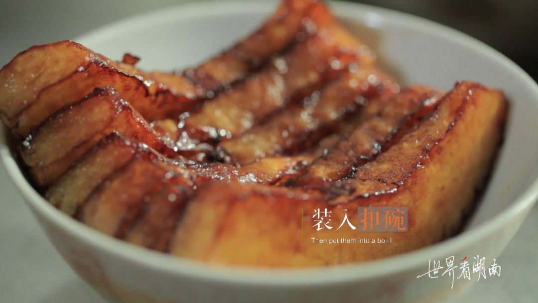 湖南国际频道■影像LOOK丨一块冬瓜，竟然可以做成如此美味的扣肉……