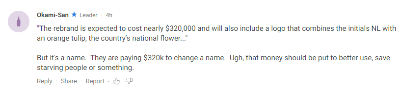 红星新闻：荷兰：明年起叫我尼德兰 网友：我还是要叫荷兰