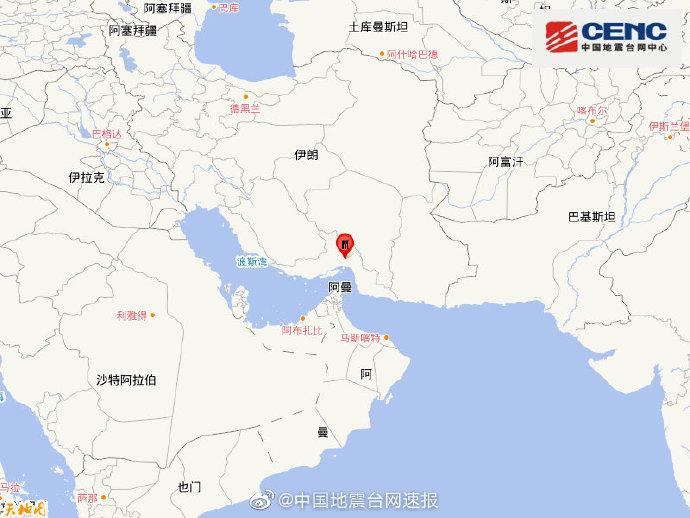 「经济日报」伊朗南部发生5.1级地震 震源深度10千米