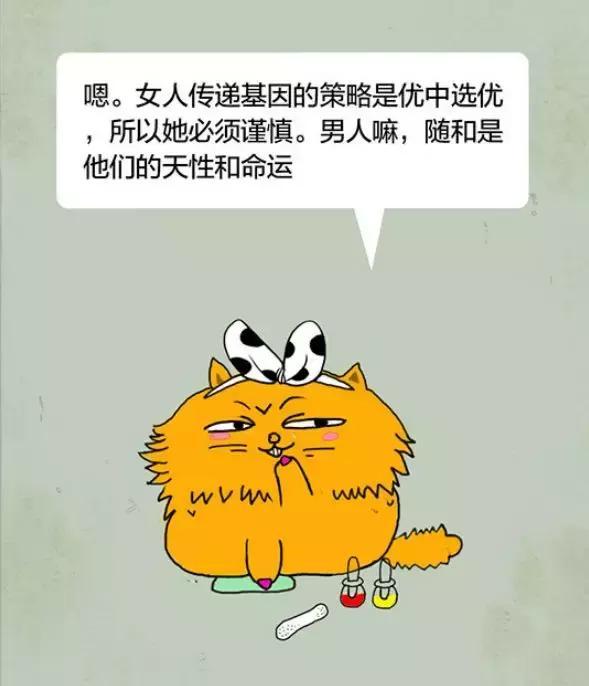 「经济日报」有猫病丨女人需谨慎，男人需随和！