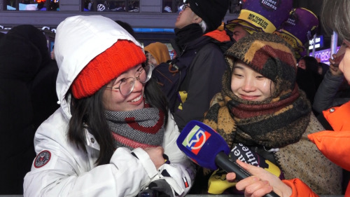 [经济日报]百万民众纽约时报广场迎新年 “中国元素”受瞩目