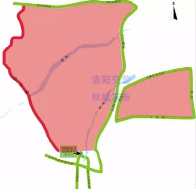 2021年洛阳限行区域图片