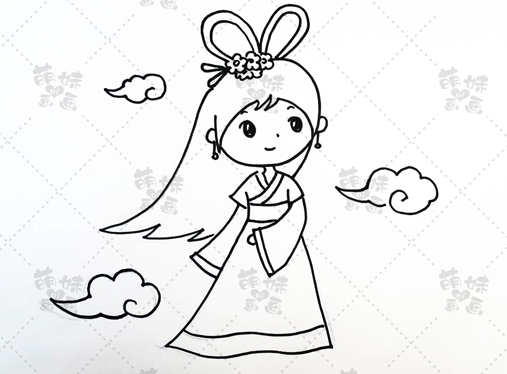 简单又可爱的小公主简笔画合集选出你最喜欢的小公主吧