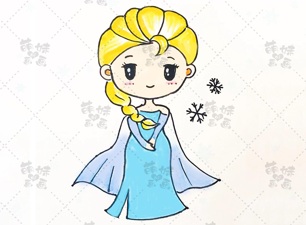 简单又可爱的小公主简笔画合集选出你最喜欢的小公主吧！双赢彩票(图2)
