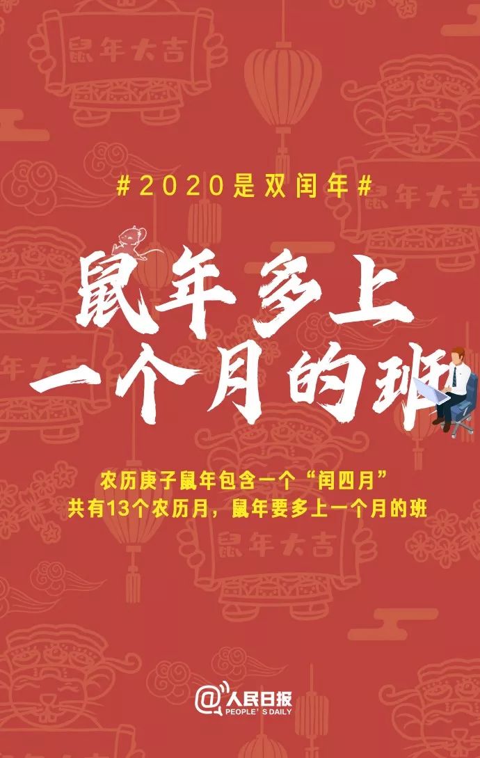 人民日报：鼠年有13个月，要多上一个月的班！有网友很开心