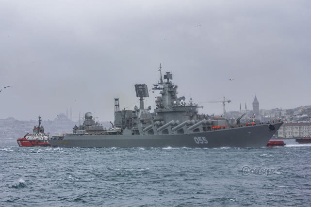 「环球时报」普京即将到访，土耳其媒体错报俄军巡洋舰险些失控撞岸