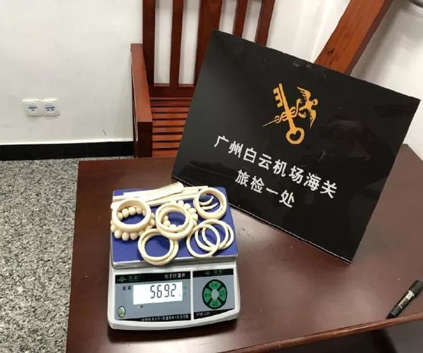 「海关发布」包里藏着象牙，你以为能过关？！