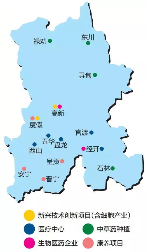 链条长,关联性大,融合性强的特点,统筹考虑昆明城市总体规划要求,区域