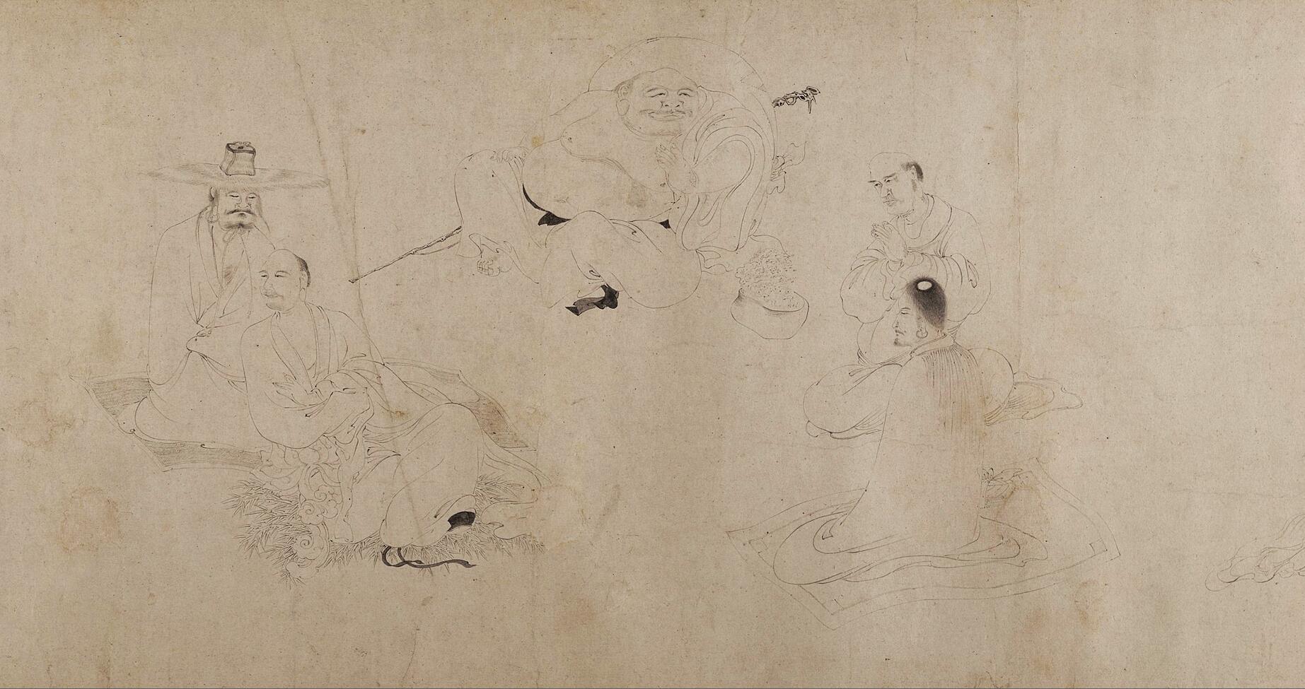 《十八罗汉图》