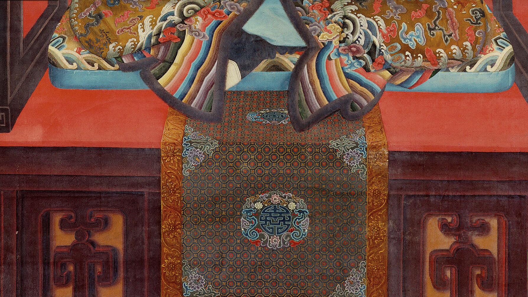 中国古代视瑞谷嘉禾为吉祥的征兆,历代帝王多喜命宫廷画师绘瑞谷图.