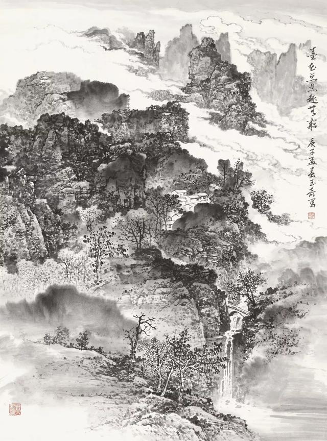 会境通神从意境说小议佘玉奇山水