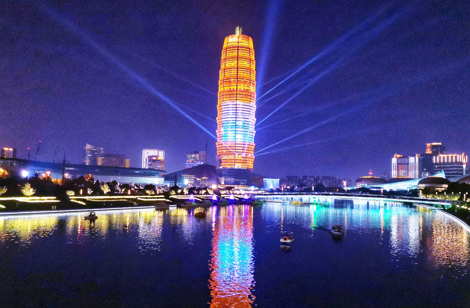 央视春晚分会场在咱郑州!呈上一波大郑州的夜景美图