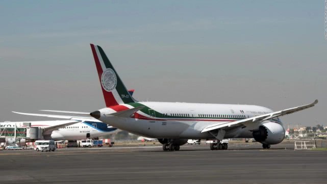 环球时报■墨西哥总统豪华专机赴美出售，一年多没人想要