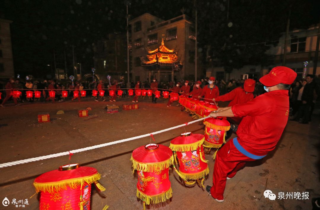 南安英都拔拔灯 资料图