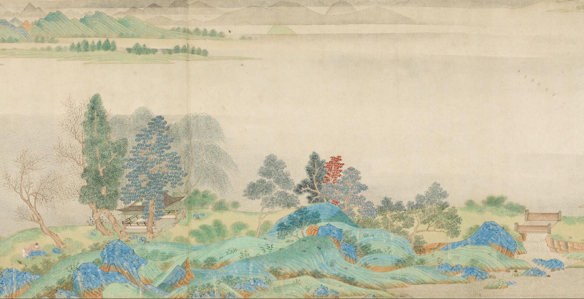 《浔阳送别图全卷》