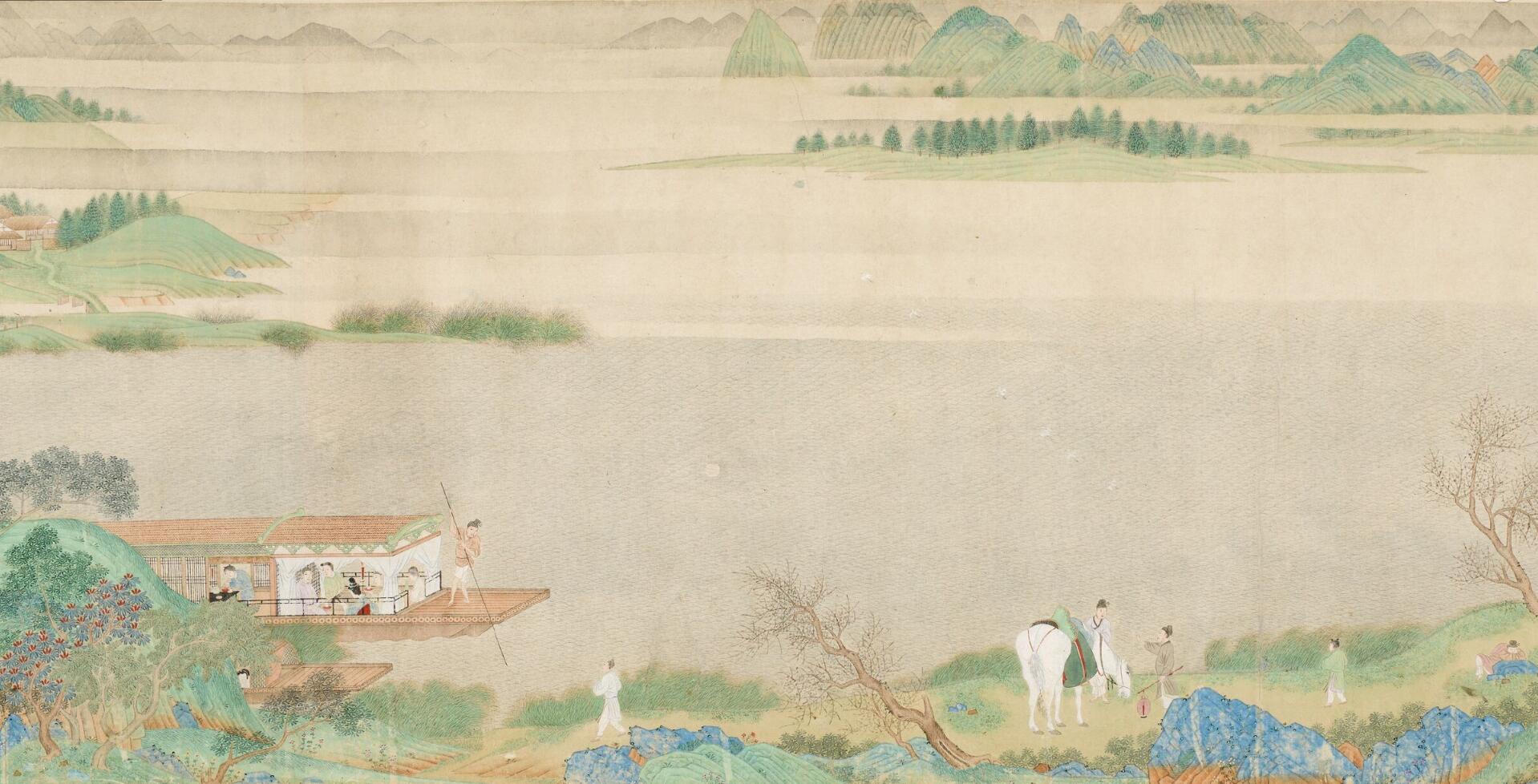 《浔阳送别图全卷》