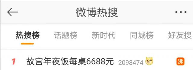 【半岛晨报】故宫年夜饭又上热搜！6688一桌，没吃上就被取消了