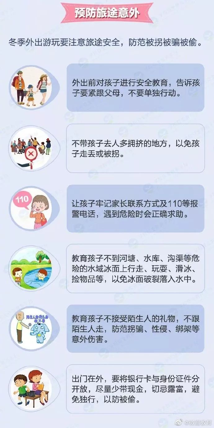 中国教育报@男孩往井盖扔鞭炮被炸飞，火车站父母丢孩子……寒假安全再强调也不过分！｜寒假来了