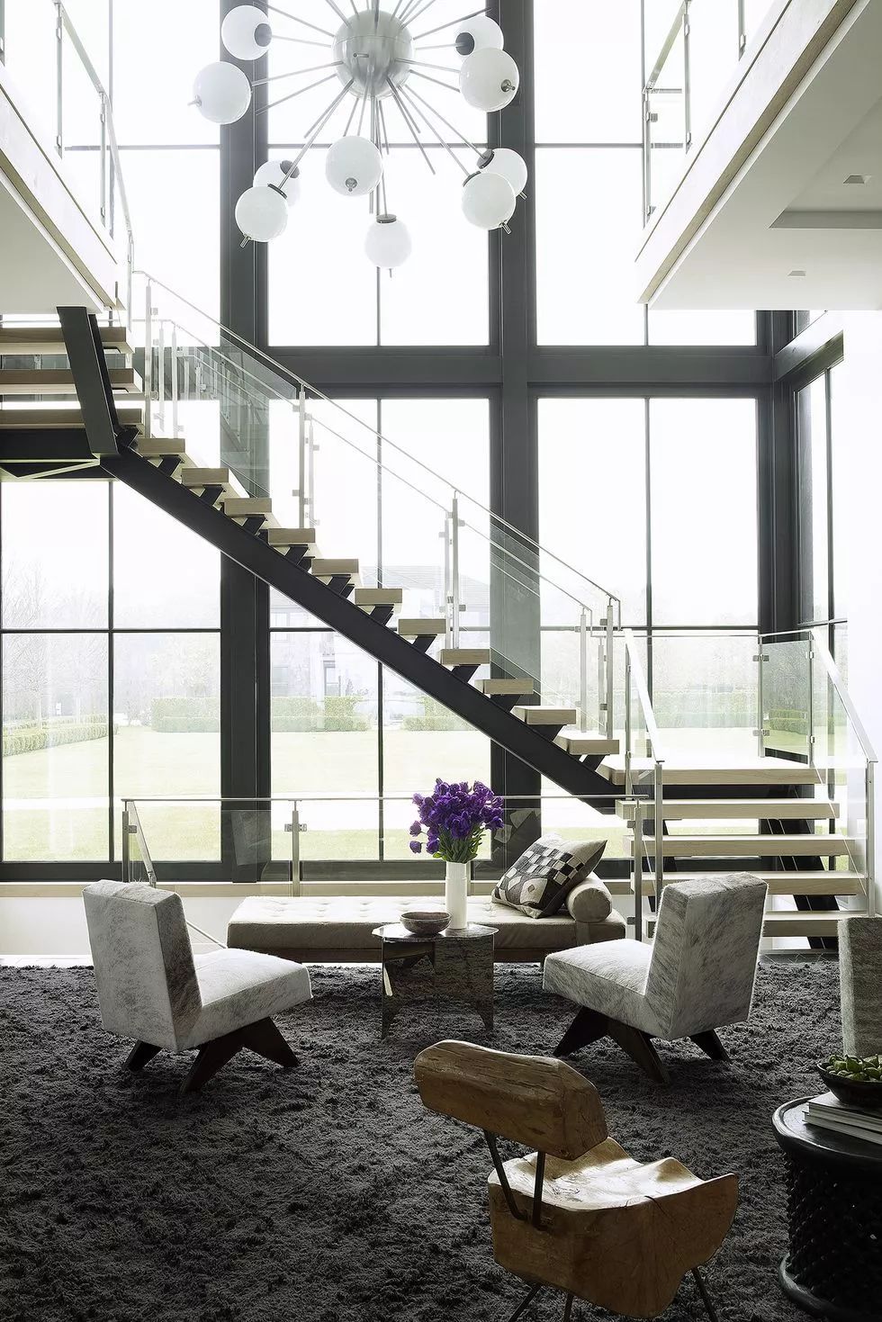 8个开放式楼梯具有大胆创意带着现代设计的梦想崛起