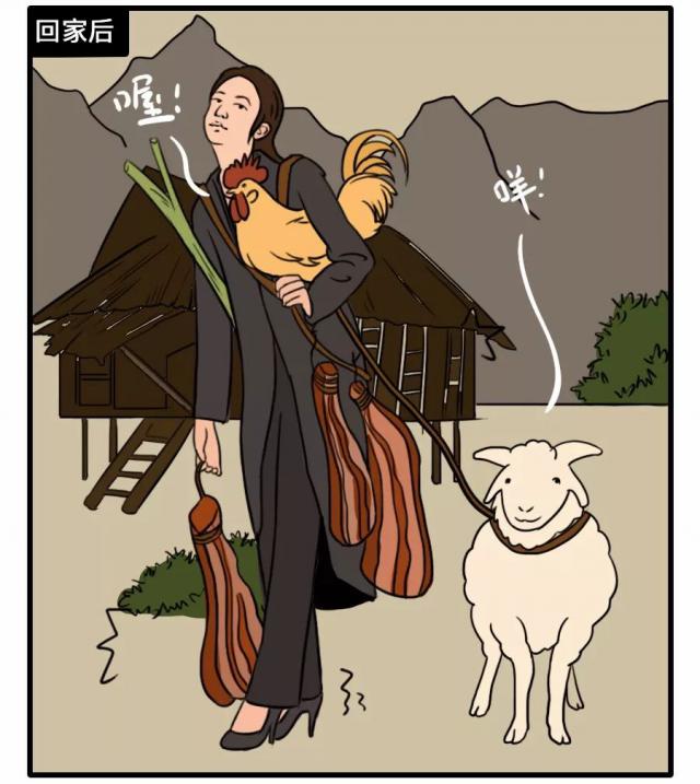 「半岛晨报」回家前的自拍 VS 回家后的自拍