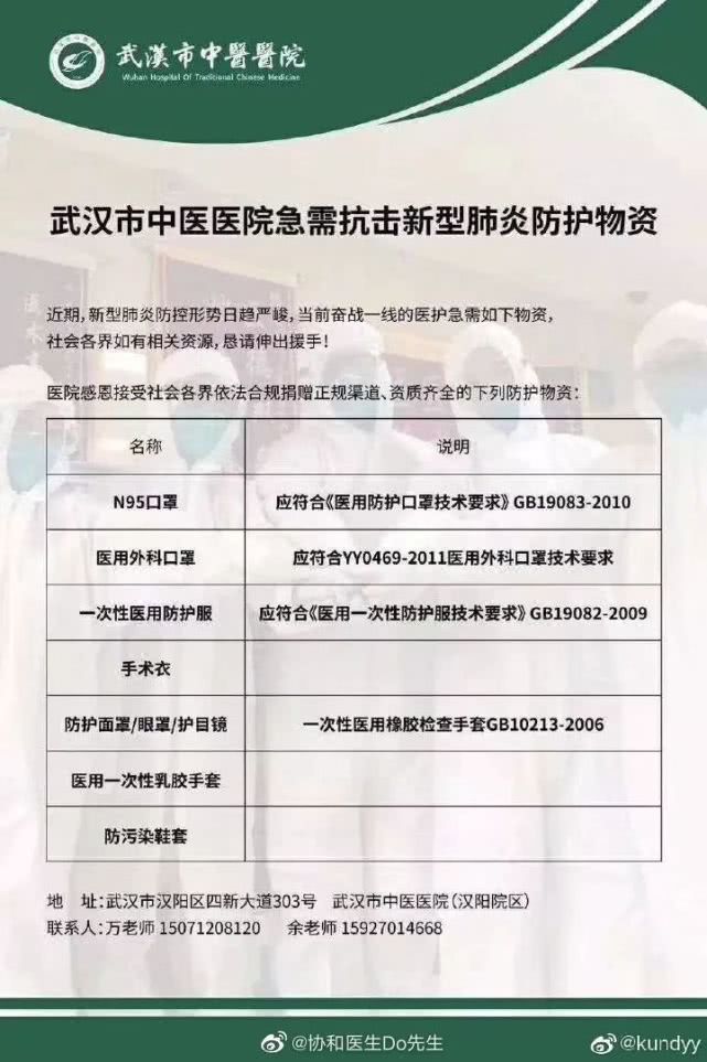 [环球时报]武汉多家医院请求紧急支援（附目前最完整的医院名单和资料）