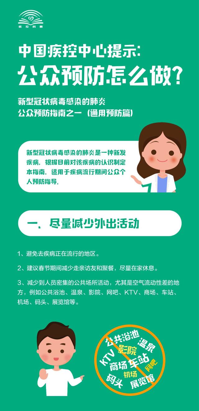 掌上兰州：中国疾控中心提示：公众预防怎么做？（通用预防篇）