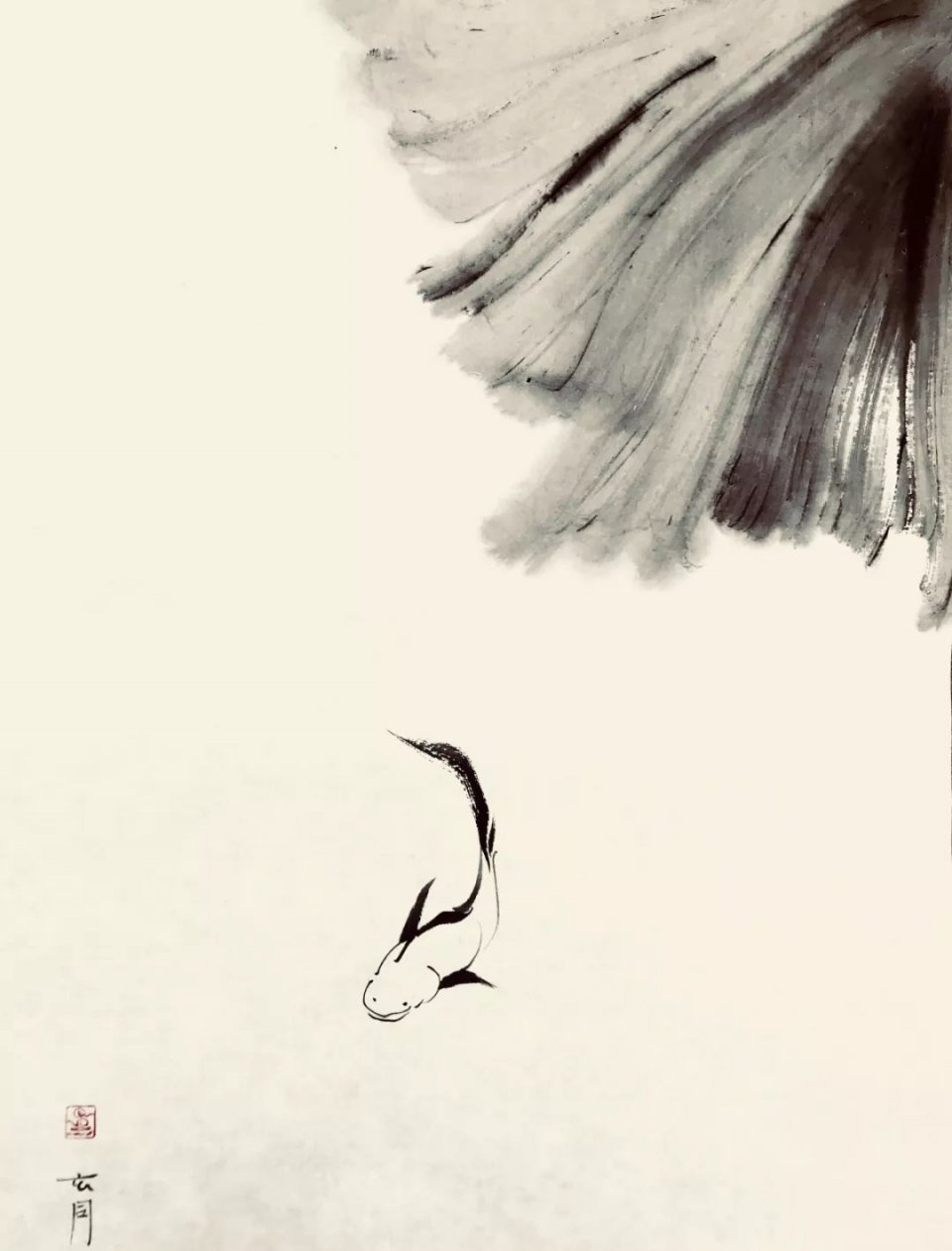 云台山隐士玄同的禅意画营造出了禅意返璞归真回归平淡的意境