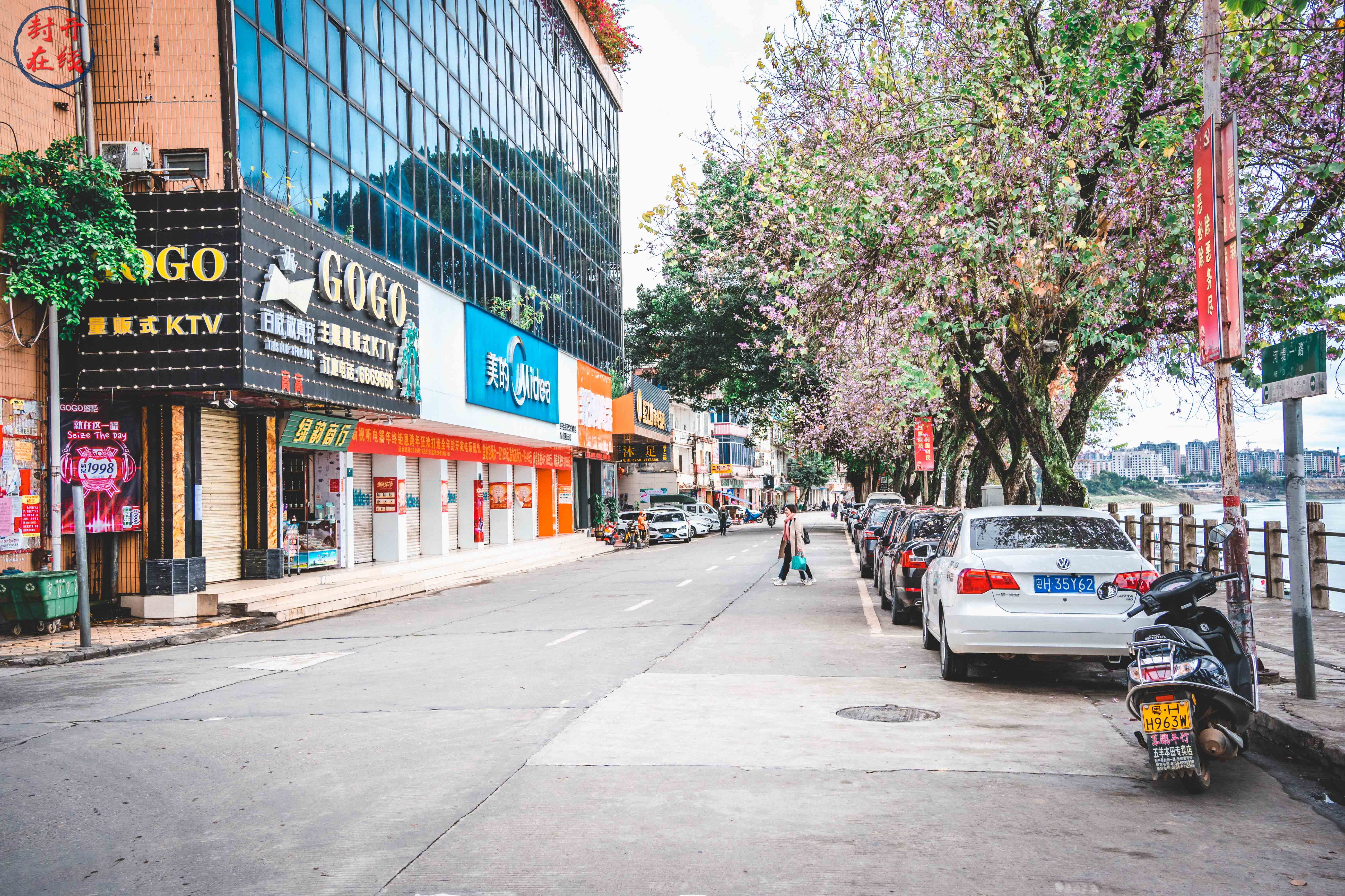 封开县江口镇20年初二街道情况