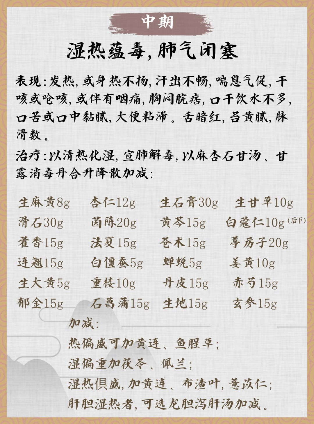 快收藏!官方治疗新型冠状病毒肺炎的中药方来了