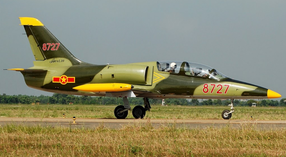 越南空军的l-39教练机