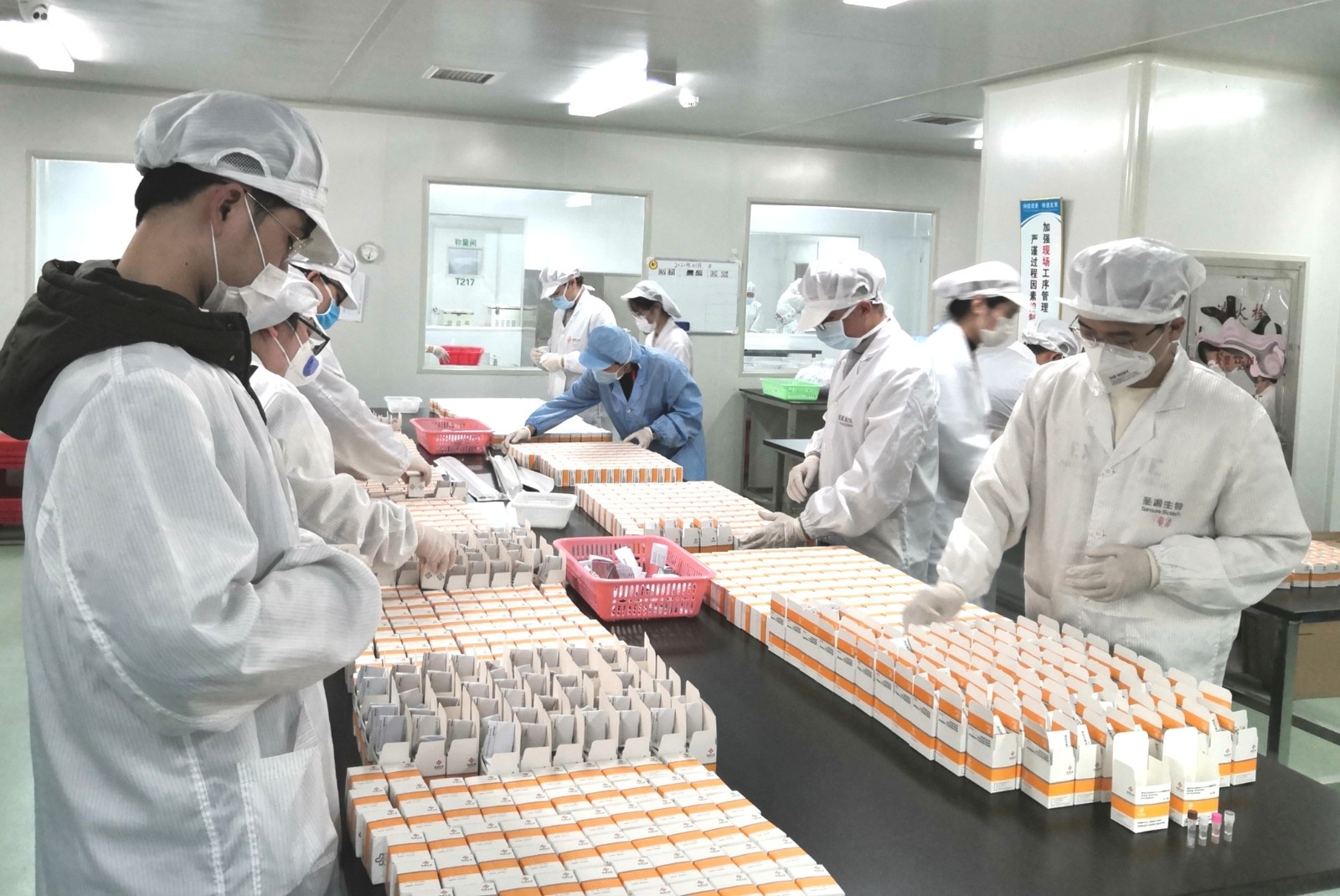 「中国商网」新型冠状病毒检测试剂盒获批 企业正全负荷生产