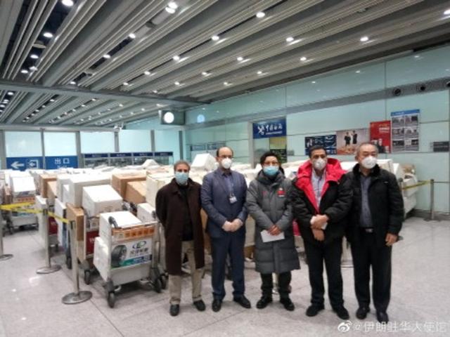 映象网：并肩作战！伊朗向中国捐赠100万个口罩 今早抵京