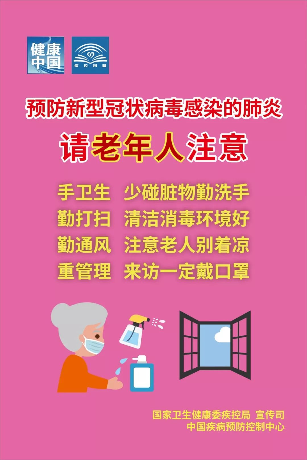 红韵海州■《预防新型冠状病毒感染的肺炎 请您注意》系列海报来了！