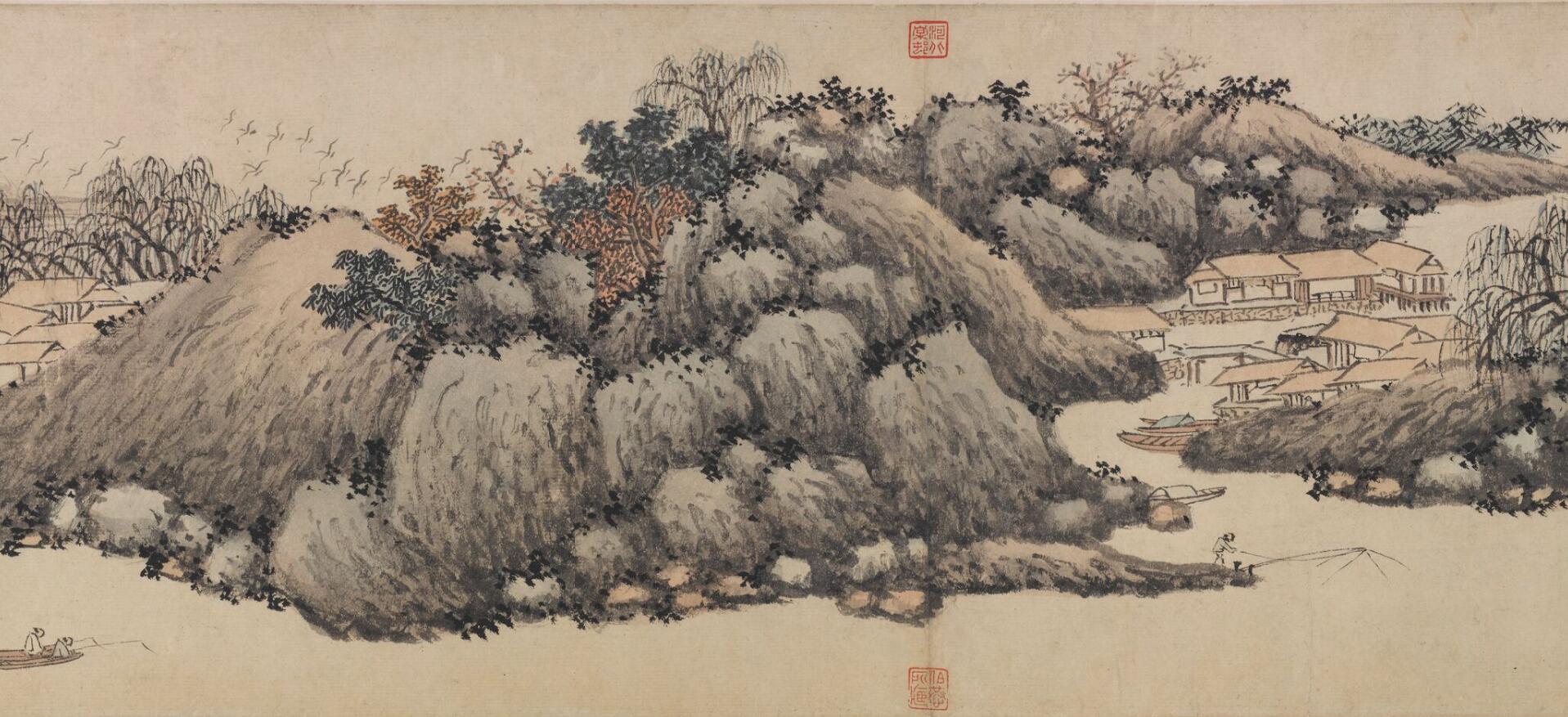 诗书画皆精山水花鸟为绝的沈周