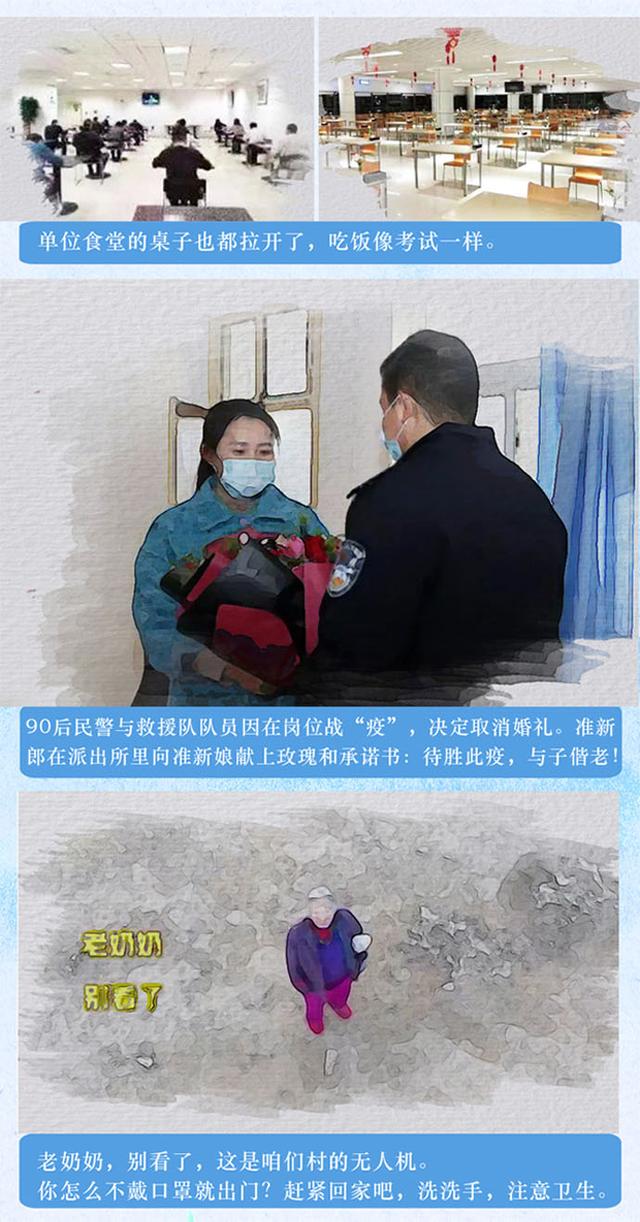 中央纪委国家监委网站@面对疫情，他们都在努力