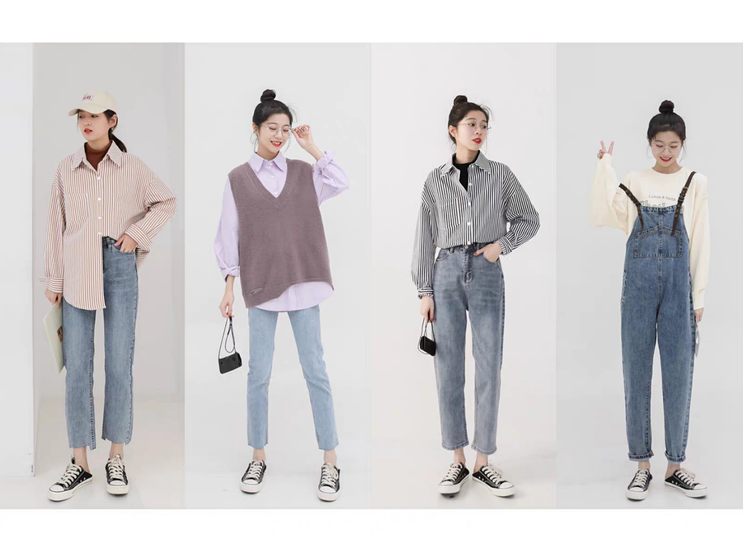 大学生开学怎么穿25套青春时尚的搭配范本照着穿秒变校园女神