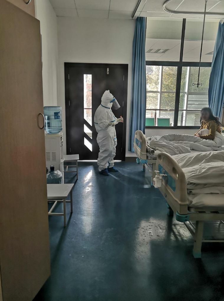 云南昆钢医院一线疫情掠影