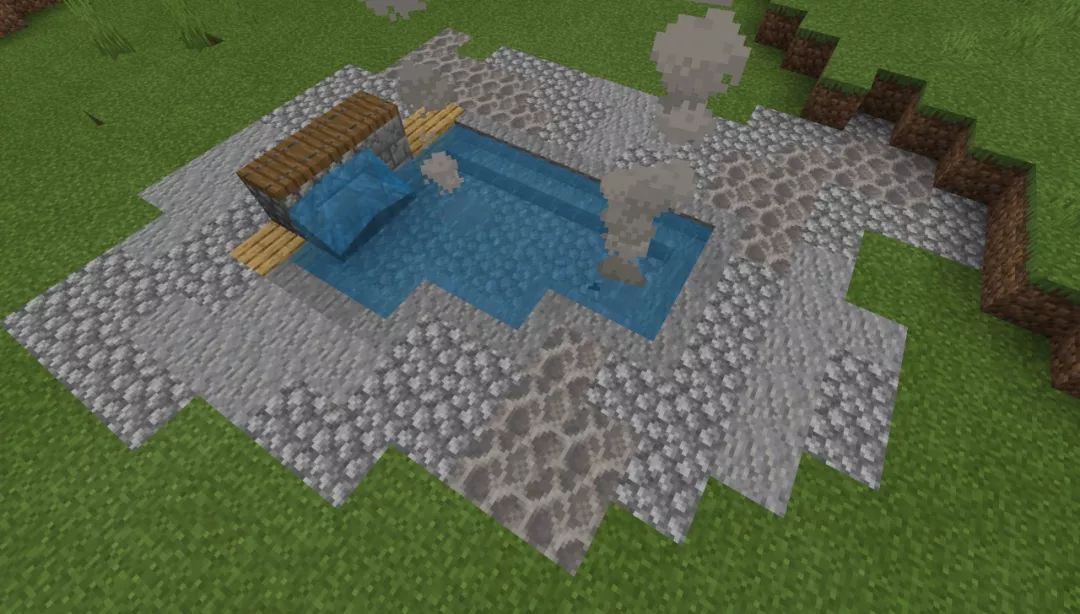 我的世界还在泡普通浴缸教你轻松打造内饰精美的日式温泉