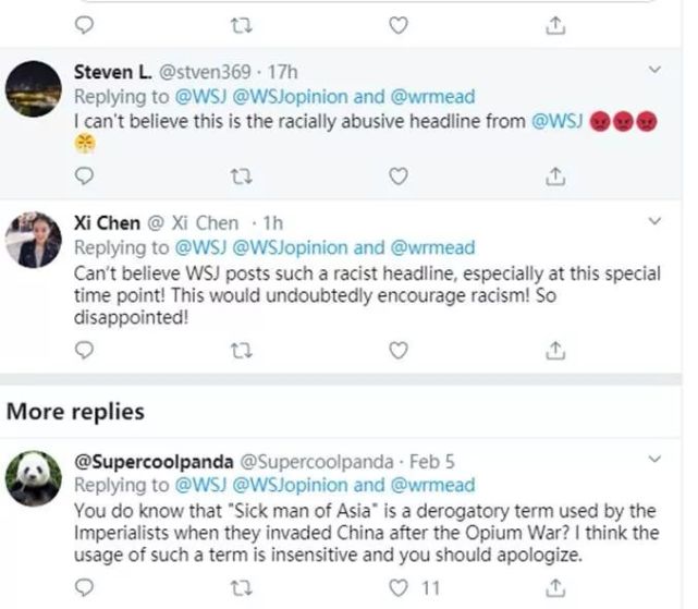 「环球时报」《华尔街日报》竟用这个标题侮辱中国，连自己员工都看不下去了