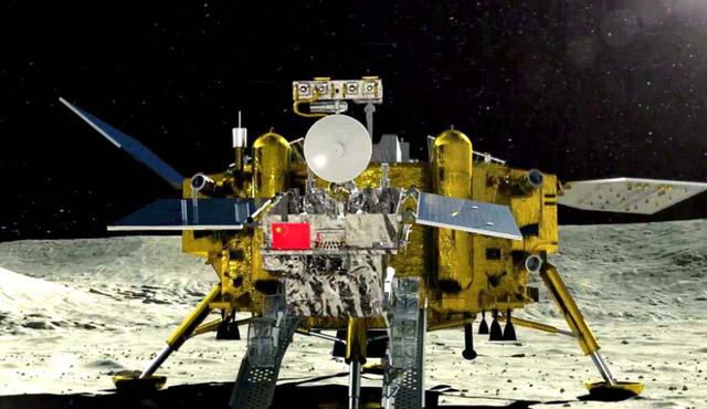 图为中国登月工程