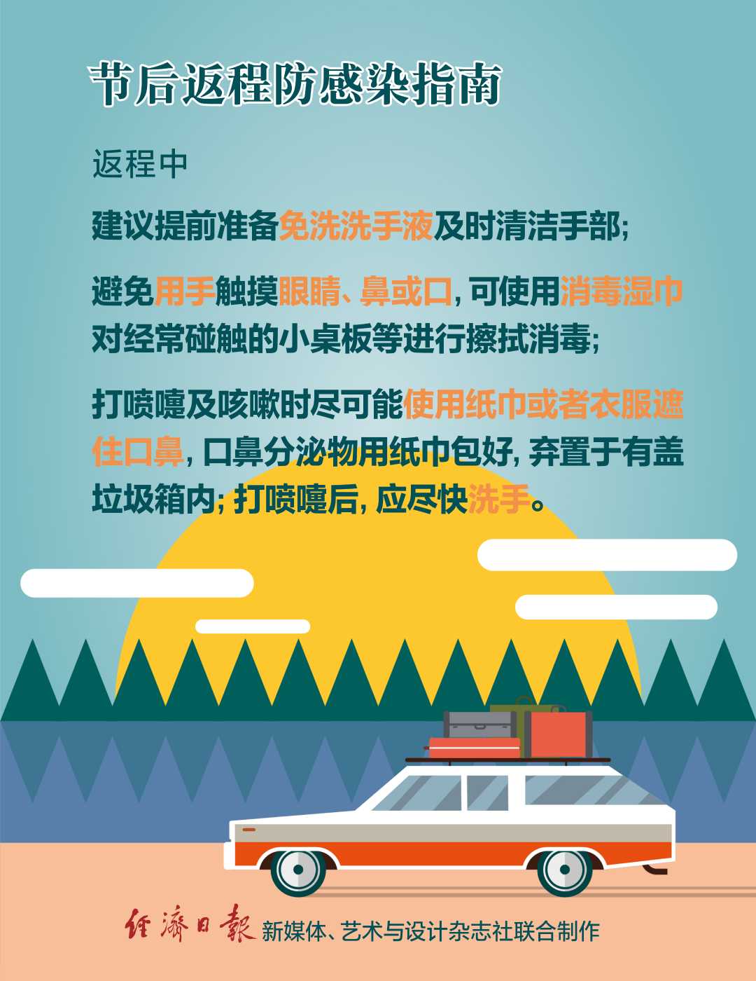 经济日报：句句有用！节后返程防感染指南