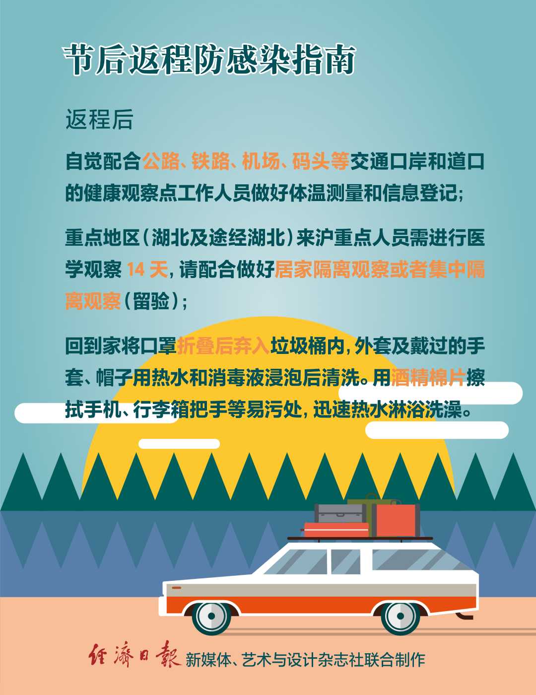 经济日报：句句有用！节后返程防感染指南